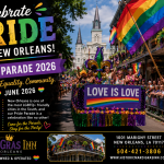 New Orleans Pride Parade 2026: Glitter, Glam & Pure Crescent City Chaos